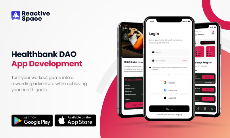 Health Bank DAO App Development