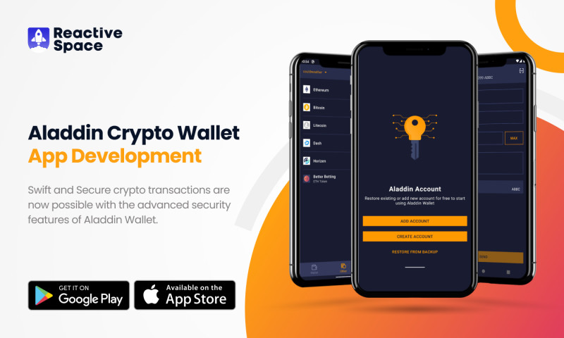 Aladdin Crypto Wallet App Development