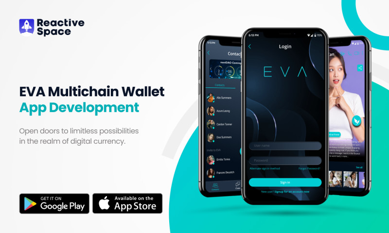 EVA Multichain Wallet App Development