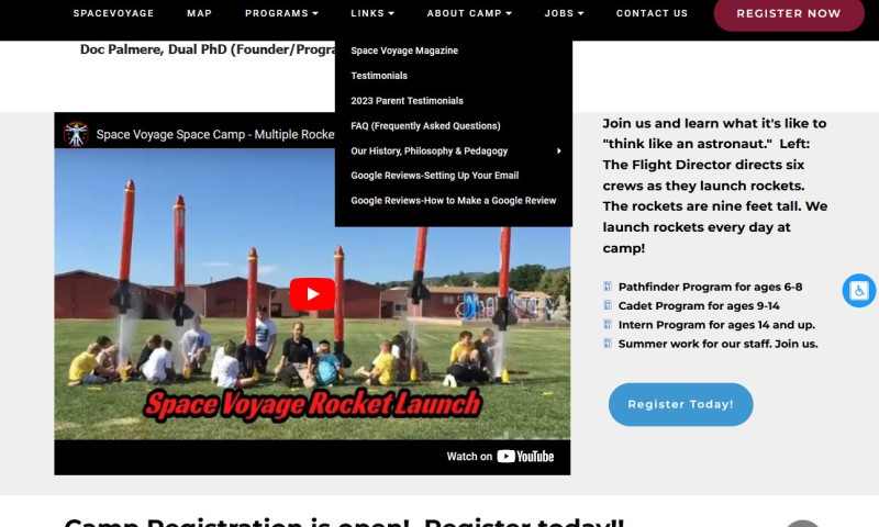 Space Voyage Summer Camp & Saturn V Maker Lab Camp Promo Video