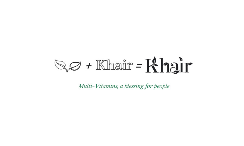 Khair Vitamins Branding