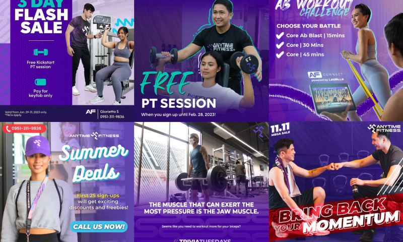 Anytime Fitness Philippines - Social Media Marketing