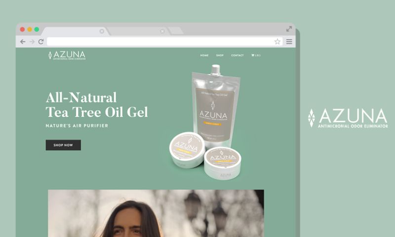 Azuna Ecommerce Website