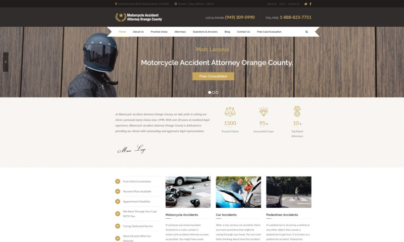 Personal Injury Web Design & Marketing
