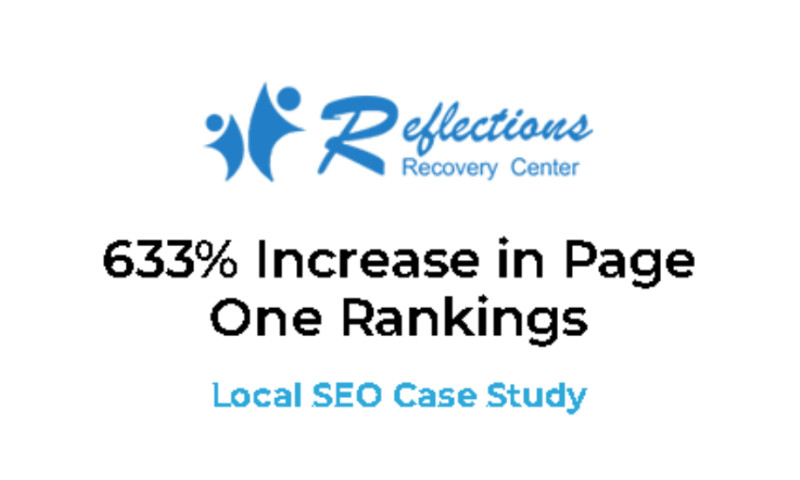 633% Increase in Page One Rankings