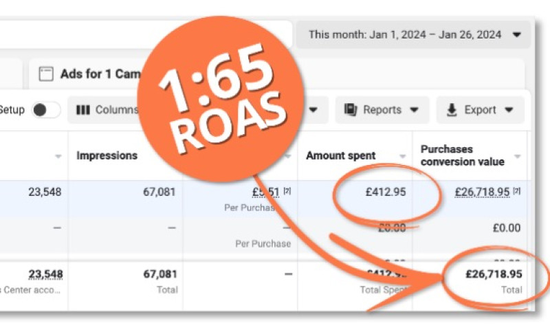 Achieving 1:65 ROAS: Meta Mastery Unleashed