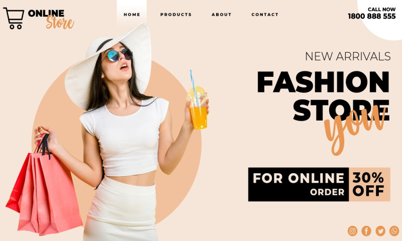 UI UX Design For Online Fashion