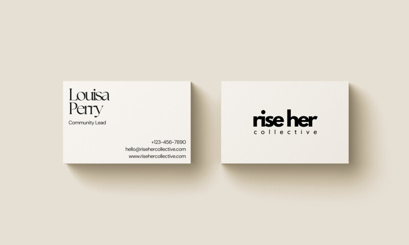 Rise Her Collective Brand Identity & Logo