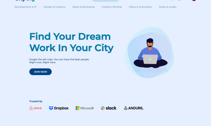 CityGig - Job and Bidding Portal