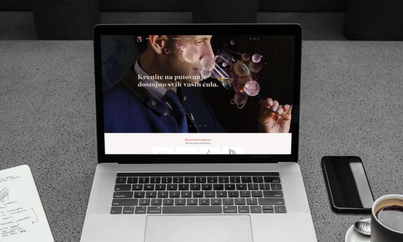 5 SENSES WEB PAGE