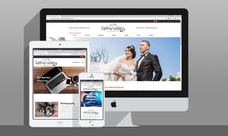 Sydney Wedding Photography Website and SEO