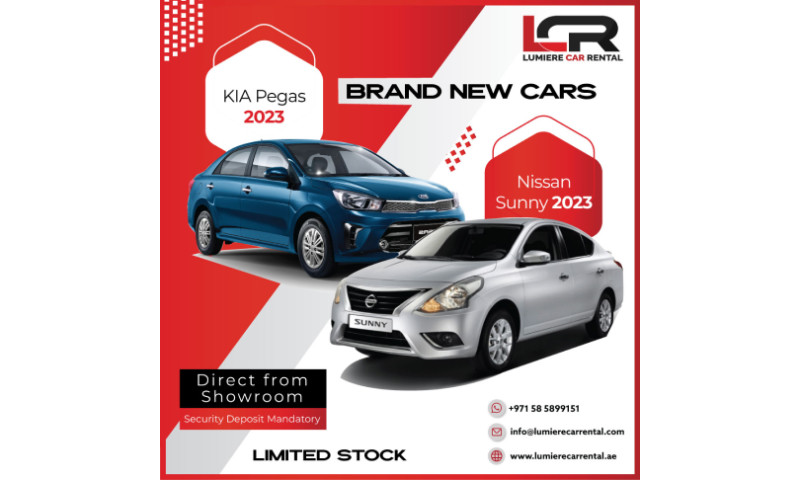 Lumiere Car Rental - Poster Design