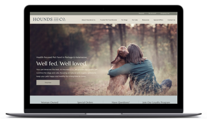 Hounds and Co. Unleashes a New Look In-Store and Online