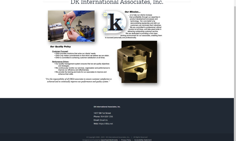DK International Associates, Inc