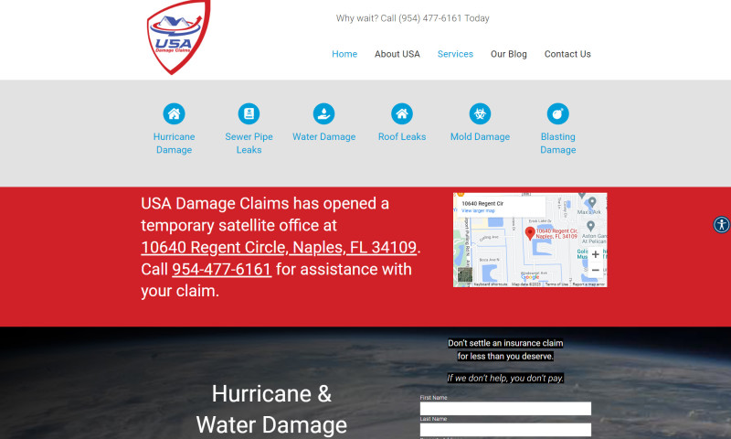 USA Damage Claims