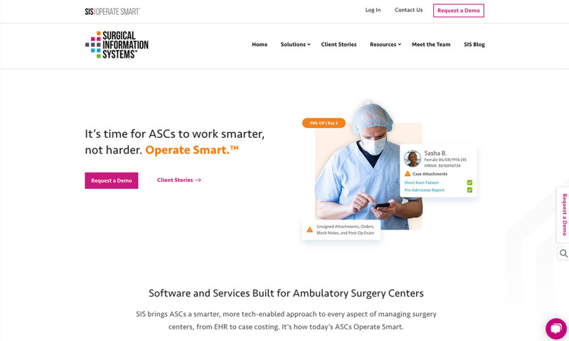 Surgical Information Systems Website