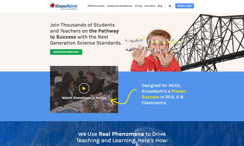 KnowAtom Website