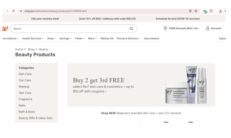 E Commerce Web Designing For Beauty