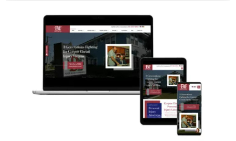 The Burkett Law Firm Law Firm Website | Law Firm SEO