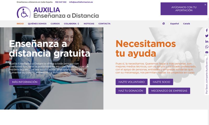 Auxilia Enseñanza a Distancia