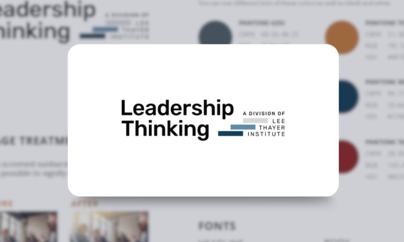 Modern branding for a professional education program