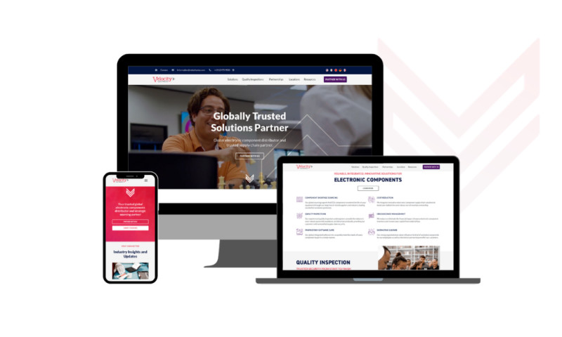 Accessible website design for a multi-language, global company