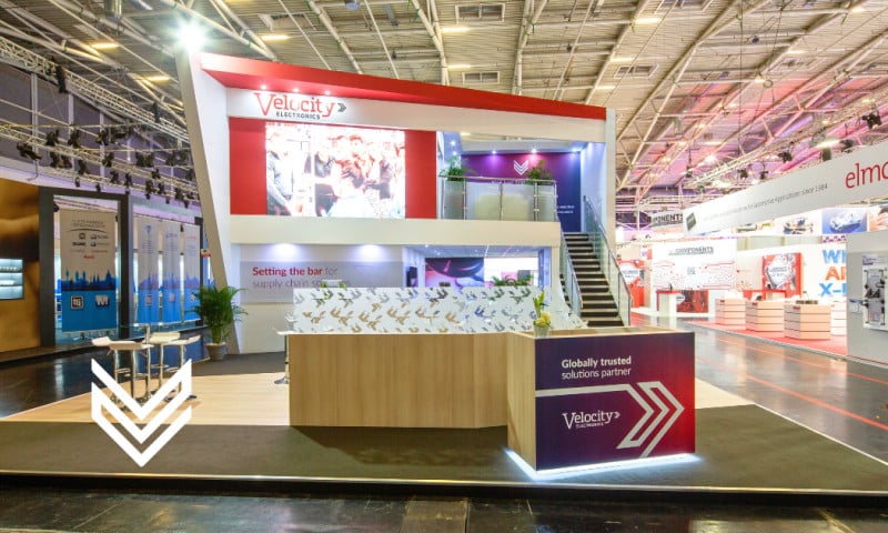 Tradeshow Booth Design for Velocity Electronic