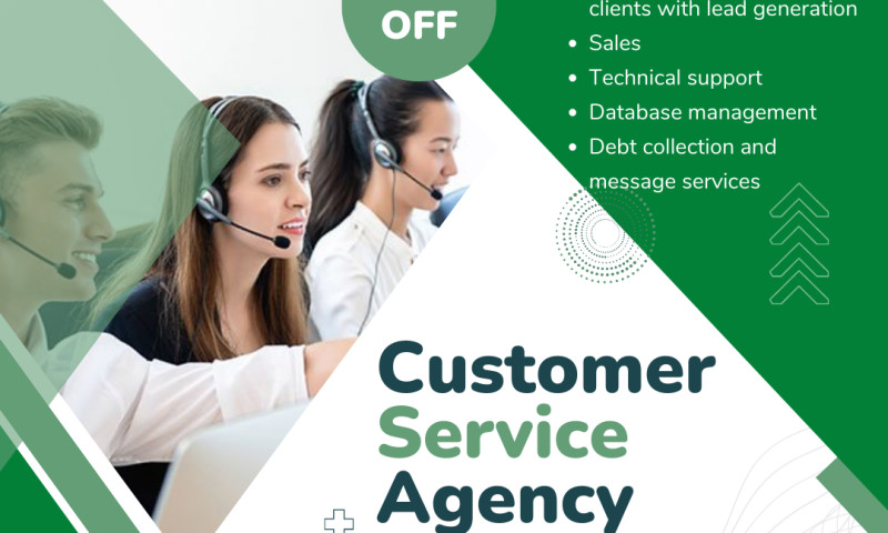 Total Quality Call Center Advertisement Layout