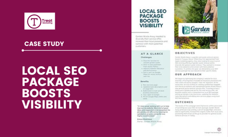 Local SEO Package Boosts Garden Waste Away Visibility