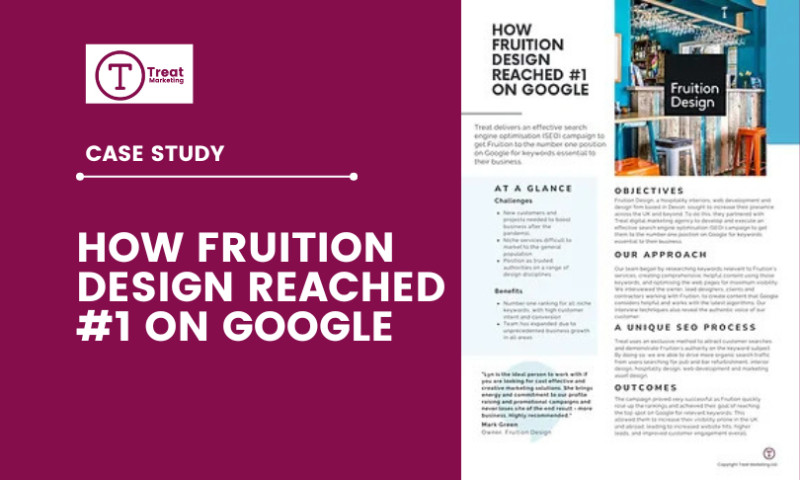 How Fruition Design reached #1 on Google