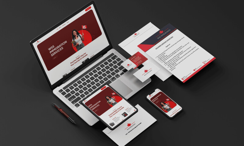 Website design for Immigration Company