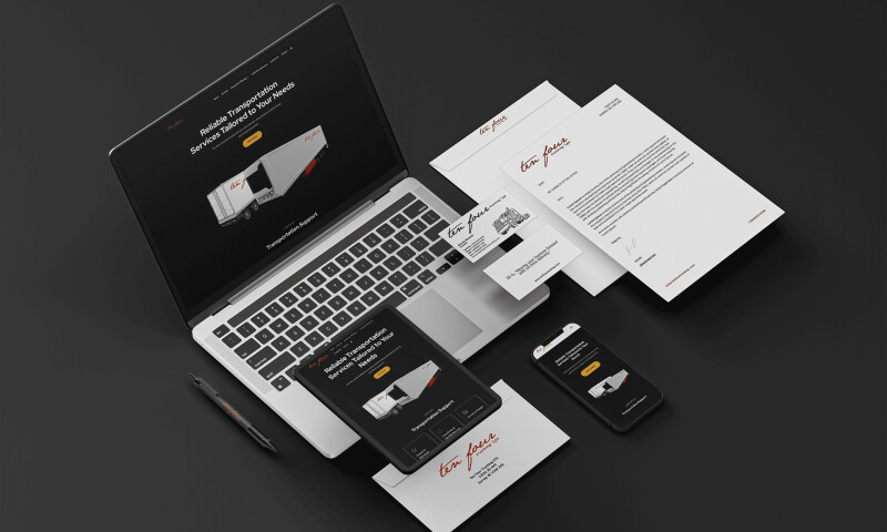 Website design for Trucking Company