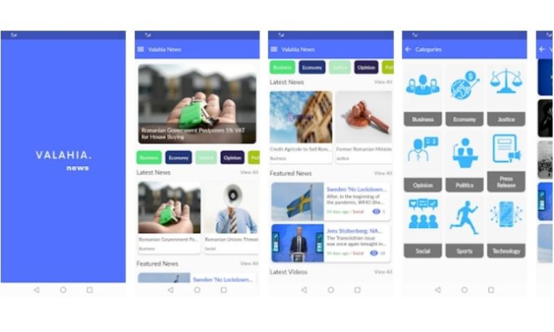 Valahia News App