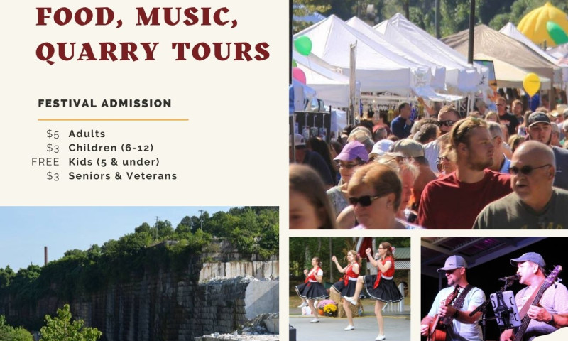 Georgia Marble Festival Graphics for Flyers & Social Media