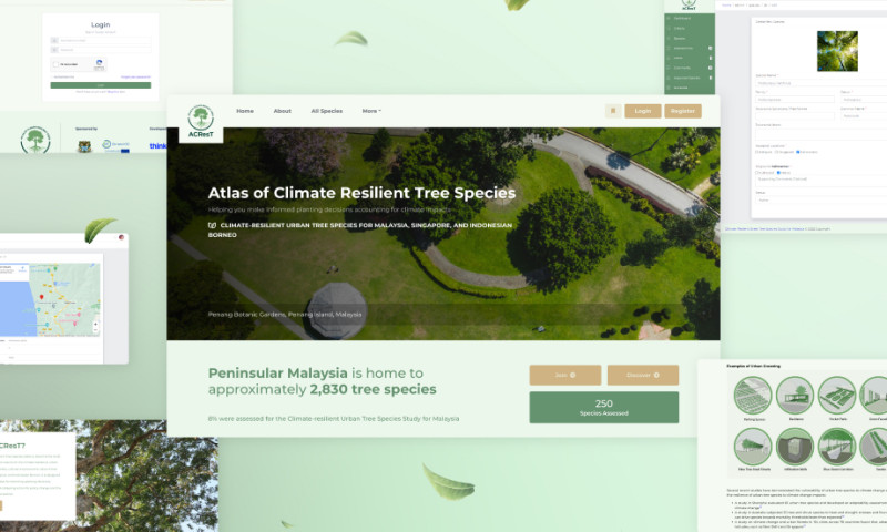 ACResT - Climate-Resilient Urban Tree Species for Malaysia, Singapore & Borneo Indonesia