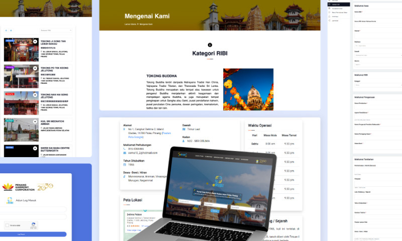eRIBI - Non-Islamic Houses of Worship (RIBI) Portal for Penang