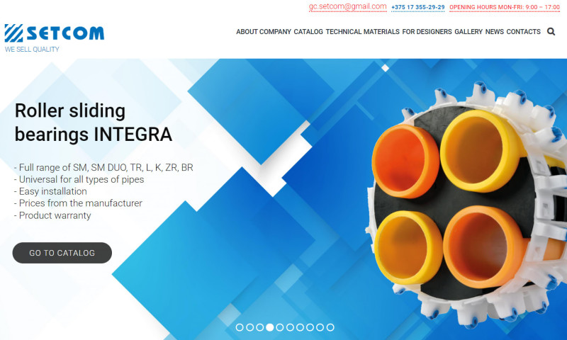 Website development for NPVC pipe sales company