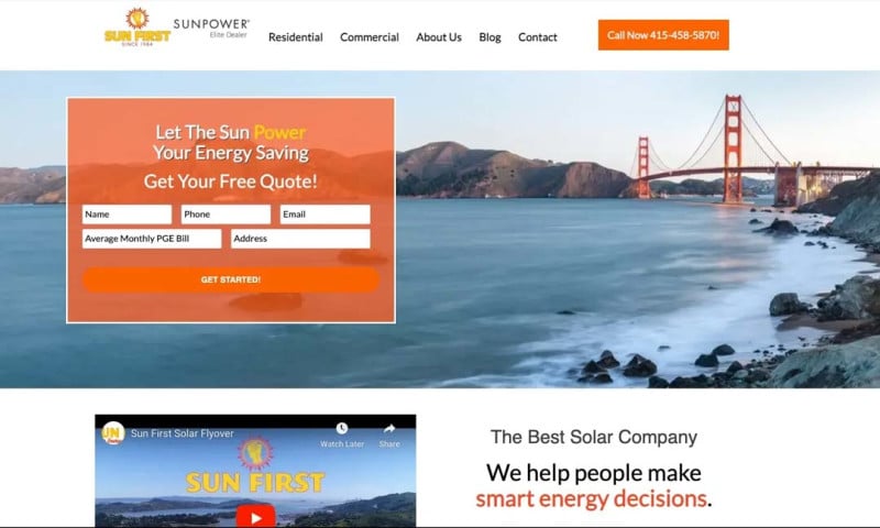Social Media Marketing for Solar Power company