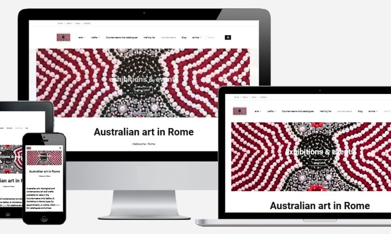 Artists & Creative Industry Website Design