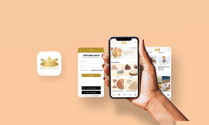 Chocolala (Mobile App Development)