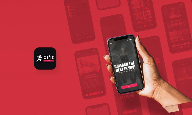 Difit(Mobile App, UI/UX Service)