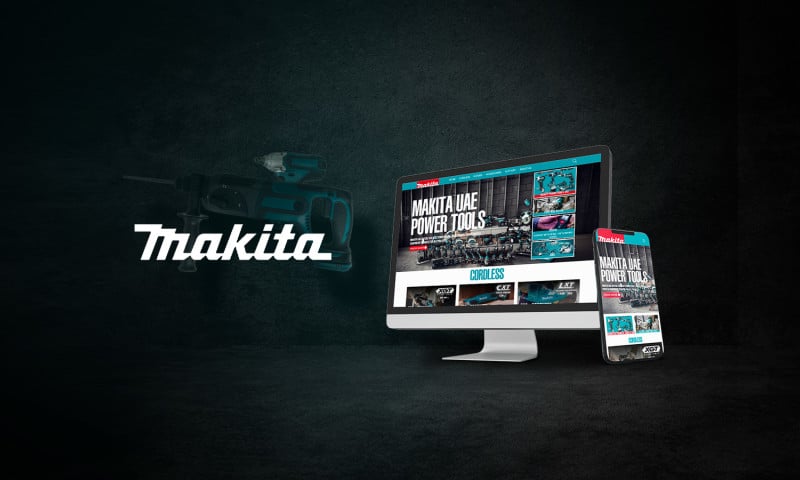 Makita(Website Design and Development)