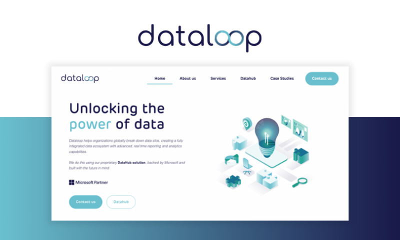 Web Design & Development for a Data Solutions firm