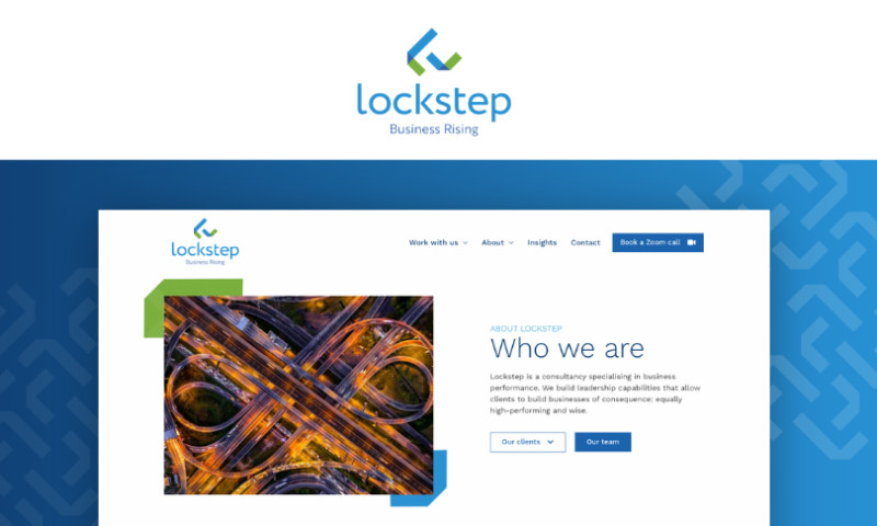 Web Design & Graphics for a Leadership Consultancy