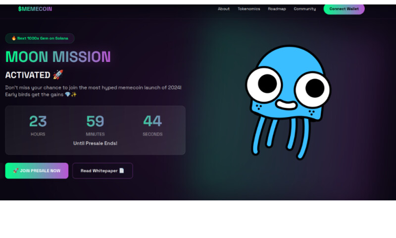 Crypto Landing Page