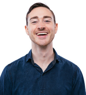 graphic designer who specializes in all things multimedia