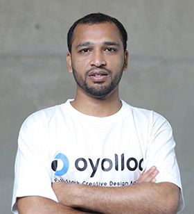 responsible for designing user Interfaces for Oyolloo products